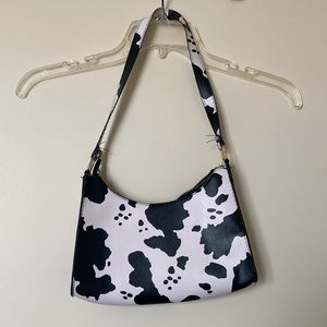 SHEIN Cow Print Purse